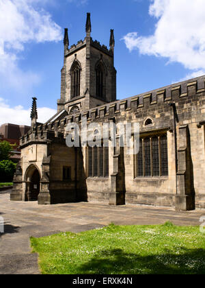 St John the Evangelist Church on New Briggate Leeds West Yorkshire England Stock Photo
