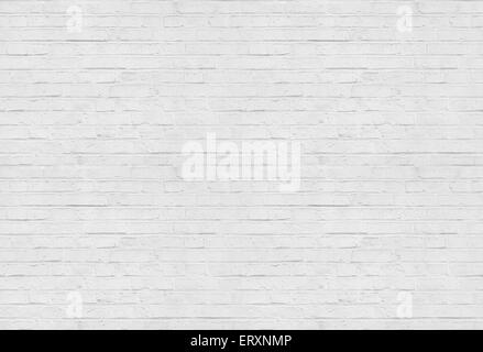 White brick wall, seamless background photo texture Stock Photo - Alamy