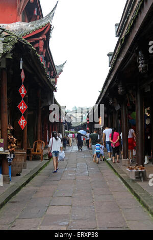 huang long xi old town Stock Photo