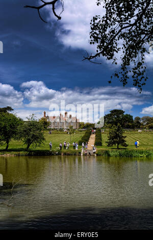 Barton Manor,  previously a Royal residence, is now open to the pu;lic  on special open days. Stock Photo