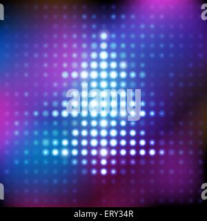 Electronic shining purple christmas tree. RGB EPS 10 vector Stock Vector