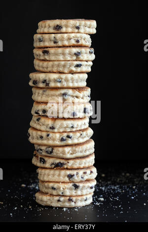 Welsh cakes or Welshcakes Stock Photo