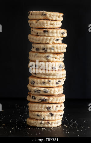 Welsh cakes or Welshcakes Stock Photo