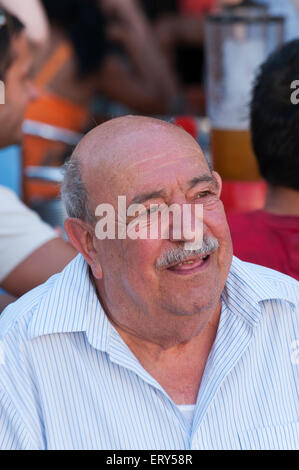 Elk224-1280v Cuba, Havana Vieja, Plaza Vieja, Cuban man Stock Photo