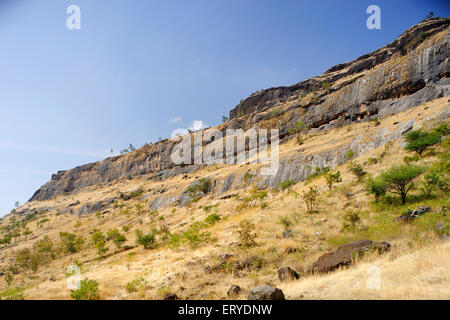 Girijatmaj Ashtavinayak Temple, Ganesha Temple, Ganesa Lena, Ganesh Pahar Caves, Lenyadri, Golegaon, Junnar, Pune, Maharashtra, India, Asia Stock Photo