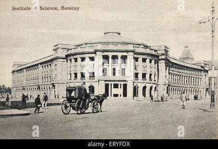 Institute of Science , NGMA , National Gallery of Modern Art , Old vintage 1900s picture , Bombay , Mumbai , Maharashtra , India , Asia Stock Photo