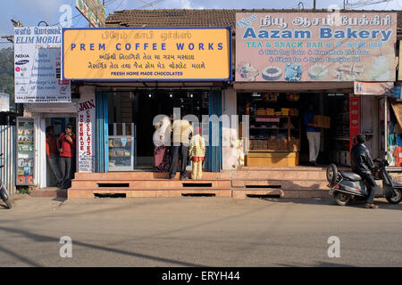 Aazam Bakery, Prem Coffee Works, Ooty, Udagamandalam, Nilgiris, Tamil Nadu, India, Asia Stock Photo