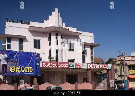 Olympia Movie Theatre , Mysore , Mysuru , Karnataka , India , Asia Stock Photo