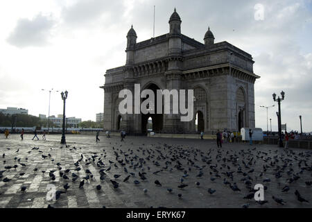 gateway of india in mumbai at maharashtra India Stock Photo