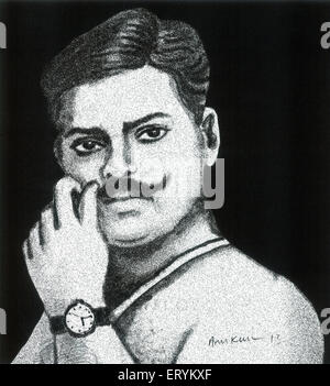 chandra shekhar azad sketch