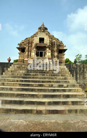 Vamana temple Khajuraho Madhya Pradesh India Asia Stock Photo