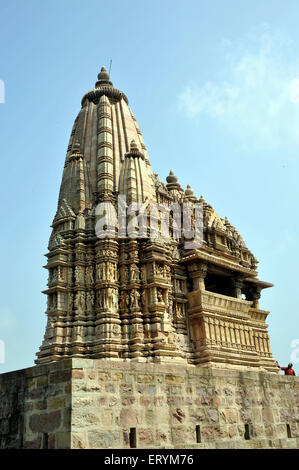 Javari Temple Khajuraho Madhya Pradesh India Asia Stock Photo