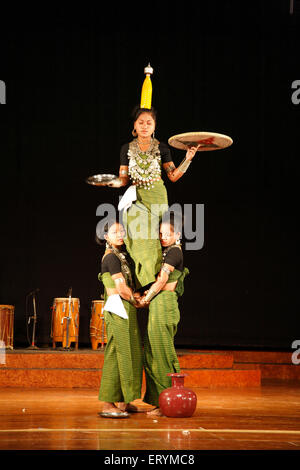 Hozagiri dance of Tripura ; India NO MR Stock Photo