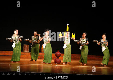 Hozagiri dance of Tripura ; India NO MR Stock Photo