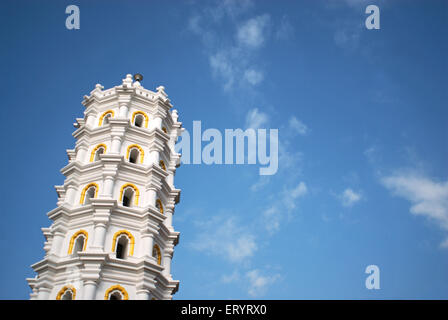 Deepstambh , Mangesh temple ; Mangeshi , Ponda ; Goa ; India , asia Stock Photo