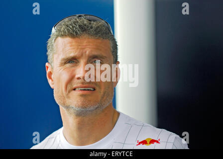 David Coulthard , British racing driver , David Marshall Coulthard , presenter, commentator , journalist , Scotland , UK , United Kingdom , Stock Photo