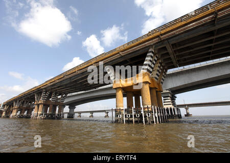 Old and new , Vashi Truss Bridge , Thane Creek Bridge , Mankhurd ...