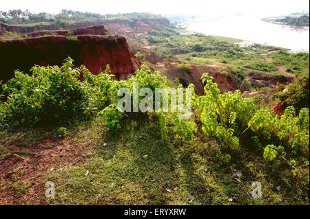 Indian Grand Canyon, river Shilabati, Gangani, Garbeta, Garhbeta, Midnapur, Medinipur Sadar, Paschim Medinipur district, West Bengal, India, Asiahill Stock Photo