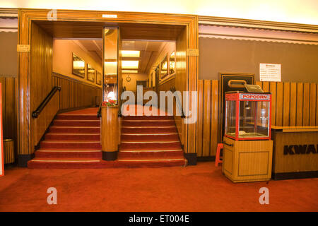 Interior of liberty theatre Bombay Mumbai Maharashtra India Stock Photo