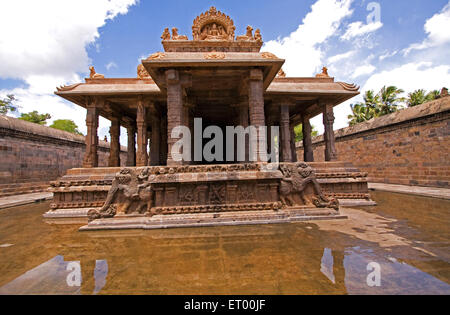 Iravati ishwara temple ; Darasuram Dharsuram ; Tamil Nadu ; India Stock Photo