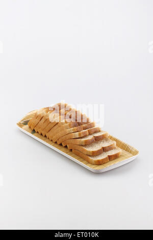 Sliced brown bread Stock Photo