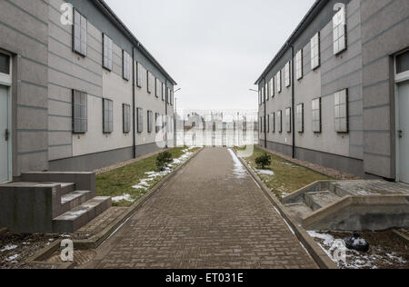 Inside the Sluzewiec Prison in Warsaw, Poland Stock Photo