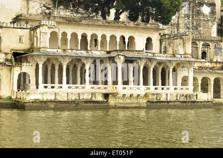 Jag Mandir Palace Udaipur Rajasthan India Stock Photo