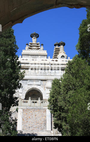 Temple 'Azure Clouds' outside Beijing. China