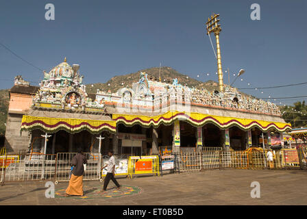 Arunachaleshwara temple Chola Period 9th 13th century in Thiruvannamalai ; Tamil Nadu ; India Stock Photo