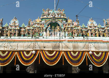 Arunachaleshwara temple Chola Period 9th 13th century in Thiruvannamalai ; Tamil Nadu ; India Stock Photo