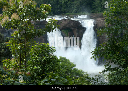 Athirapally falls at