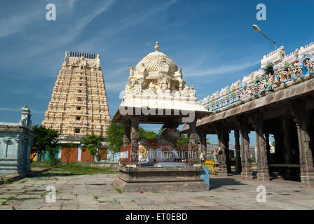 Sri Ekambaranathar Temples in  ;  kanchipuram  ; kancheepuram  ; Tamil Nadu  ; India Stock Photo