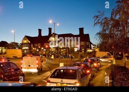 Traffic , Harrow , Middlesex , London , England , UK , United Kingdom Stock Photo