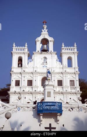 Church of Our Lady of Immaculate Conception in Panaji at Goa India Asia Stock Photo