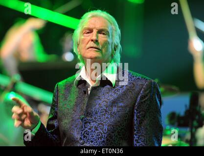 FILE - A file picture dated 16 April 2011 shows German band leader and composer James Last performing at o2 World in Berlin, Germany. Last has died at the age of 86 in Florida, USA, on 09 June 2015, his long-time concert organiser Semmel Concerts said on 10 June 2015. Photo: Britta Pedersen/dpa Stock Photo