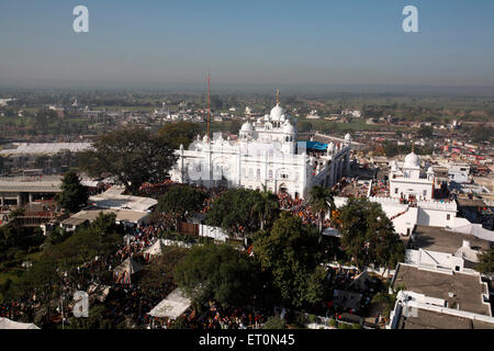 Anandpur Sahib Gurudwara in Rupnagar district Punjab India Asia Stock Photo