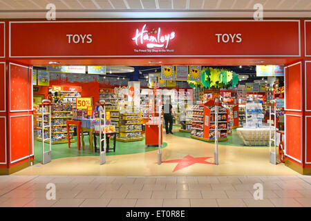 Hamleys toy store interior part of the famous London based toy chain  in the Intu Lakeside indoor shopping mall at West Thurrock in Essex England UK Stock Photo