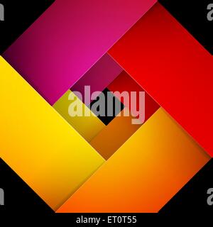 Swirly colorful paper background. RGB EPS 10 vector illustration Stock Vector