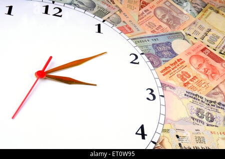 concept of time is money Stock Photo