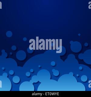 Abstract dark blue night background. RGB EPS 10 vector Stock Vector