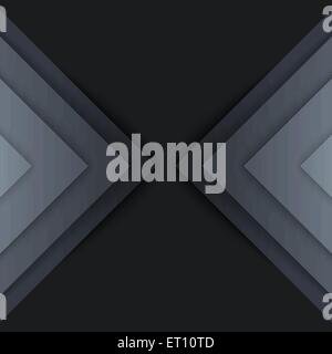Abstract dark grey triangle shapes. RGB EPS 10 vector Stock Vector