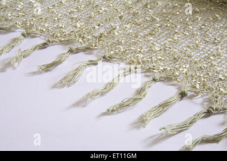 silk net netting cloth fabric textile Stock Photo