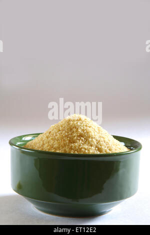 Food ; Daliya Lapsi ; cereals ; broken ; cracked wheat ; India Stock Photo