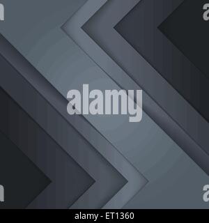 Abstract dark grey paper triangle shapes. RGB EPS 10 vector Stock Vector