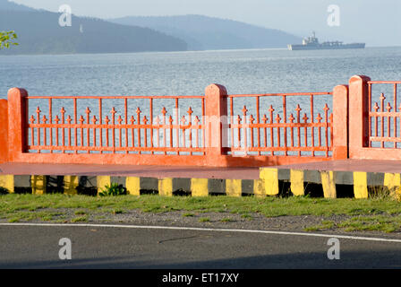 cast iron fence, Port Blair, Andaman and Nicobar Islands, Union territory of India, UT, India, Asia Stock Photo