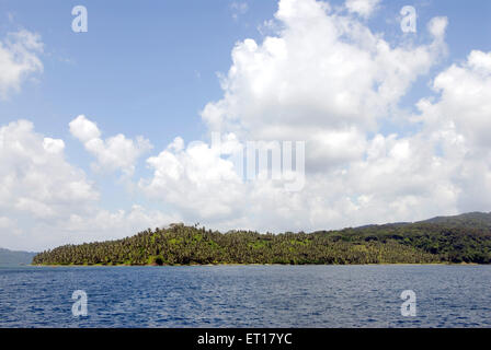 Jolly Buoy Island, Red Skin Islands, South Andaman Islands, Port Blair, Andaman and Nicobar Islands, Union territory of India, UT, India, Asia Stock Photo