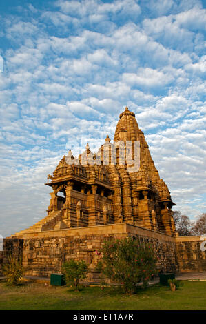 Kandariya Mahadeva Temple Khajuraho Madhya Pradesh India Asia Stock Photo