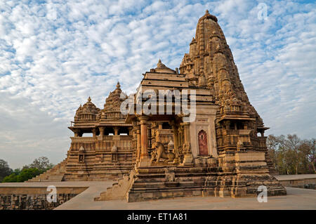 Kandariya Mahadeva Temple Khajurao Madhya Pradesh India Asia Stock Photo