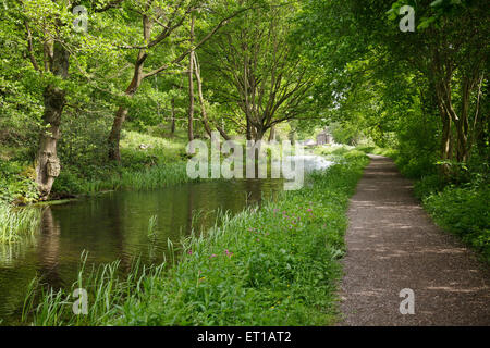 Cromford Canal by Ambergate, Derbyshire, England Stock Photo