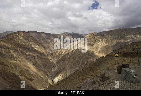 Spiti Valley at Himachal Pradesh India Stock Photo